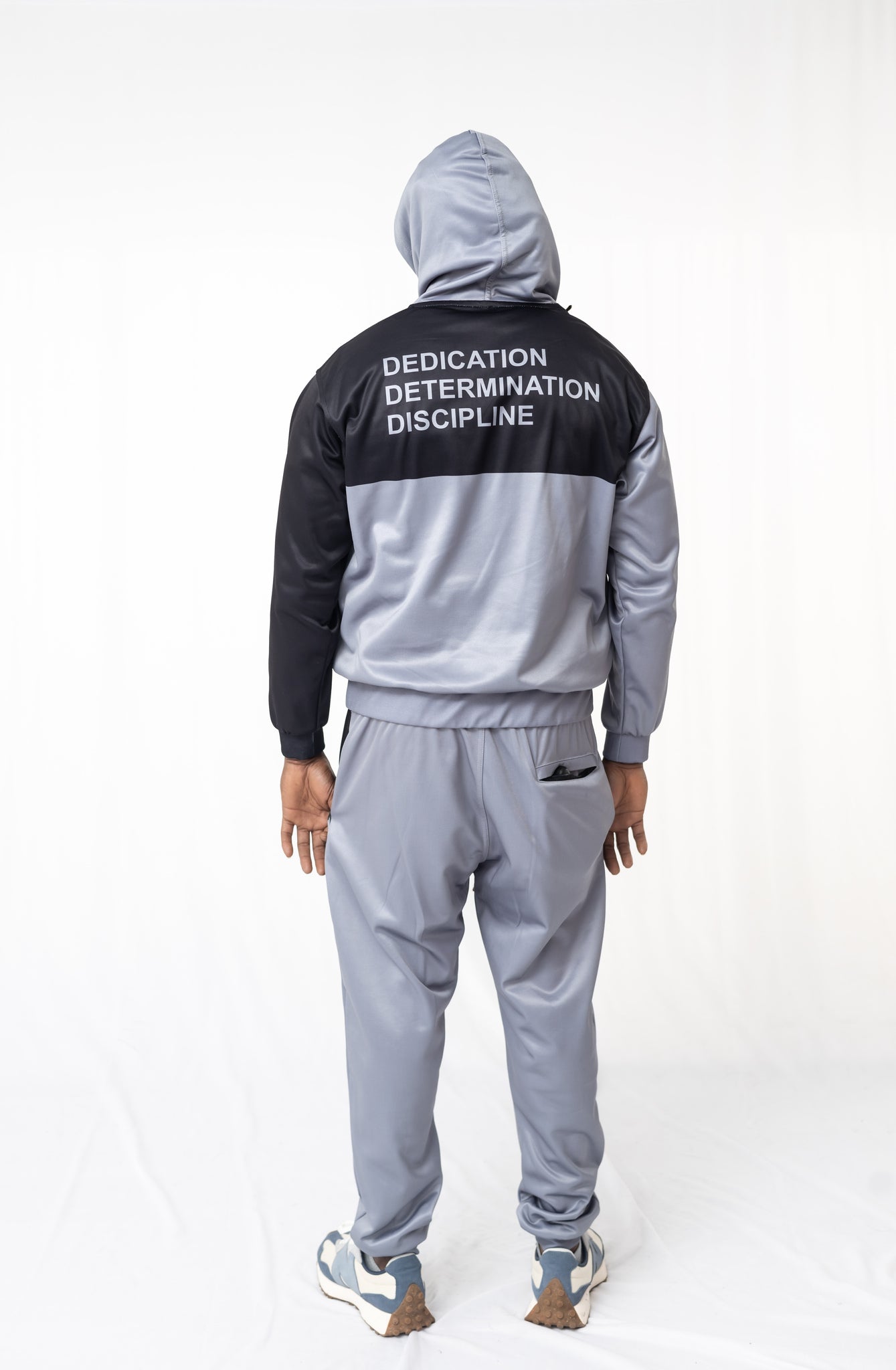 Gray& Black Sublimation Tracksuit