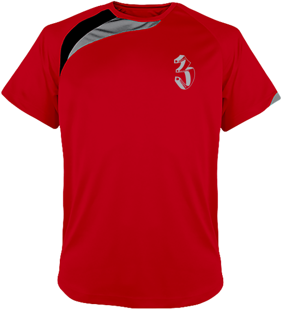 Men T-shirt Sport short sleeve  three-colour